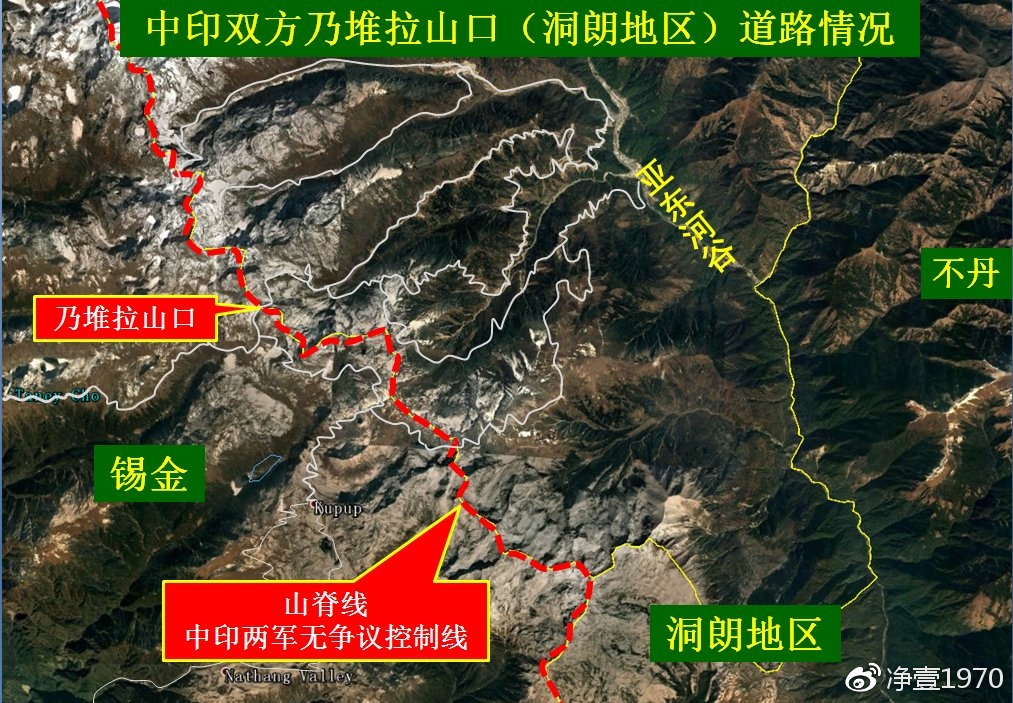 中印邊界地圖最新對比,中印邊界地圖最新對比，地理態勢與未來展望